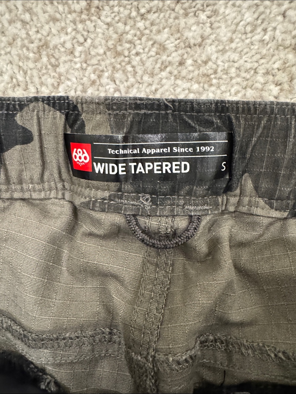 686 Cargo Pants - Gray and Black - Picture 3 of 3